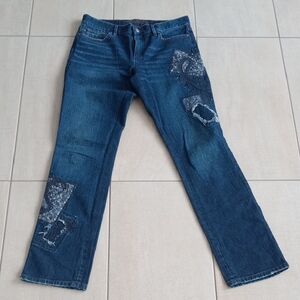 Lauren Ralph Lauren Patchwork Paisley Jeans